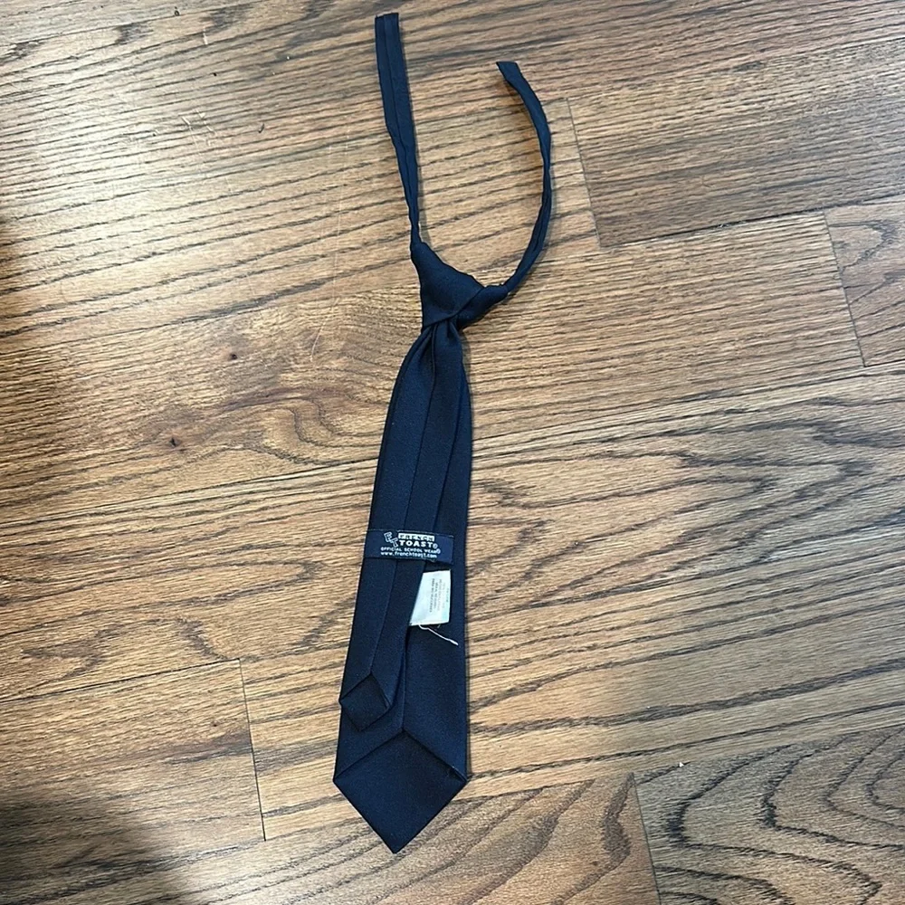 French Toast Kids Navy Tie